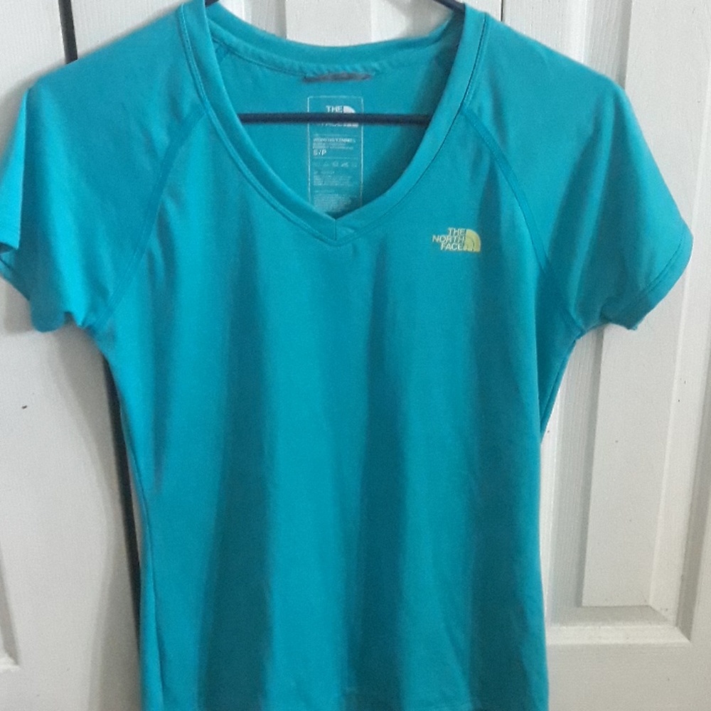 Northface blue shirt